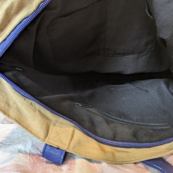 Embroidered UCB Bohemian Canvas shoulder  bag - Picture 3 of 6